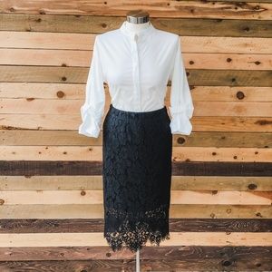 CLOSET CLEAN OUT Lace Pencil Skirt NWT